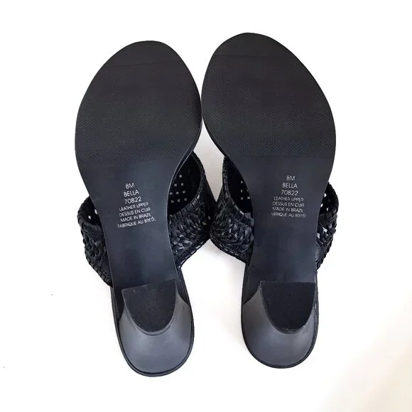 Leather High Heel Sandals New Condition. - Picture 3 of 5